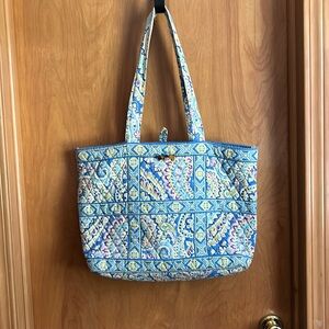 Vera Bradley tic tac tote bag Capri Blue